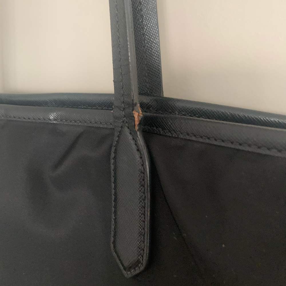 Prada black nylon tote with dust bag - Picture 8 of 16